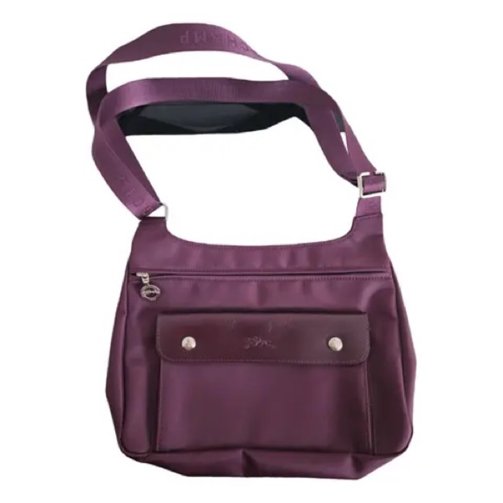Longchamp
Balzane leather handbag
Purple, Leather
